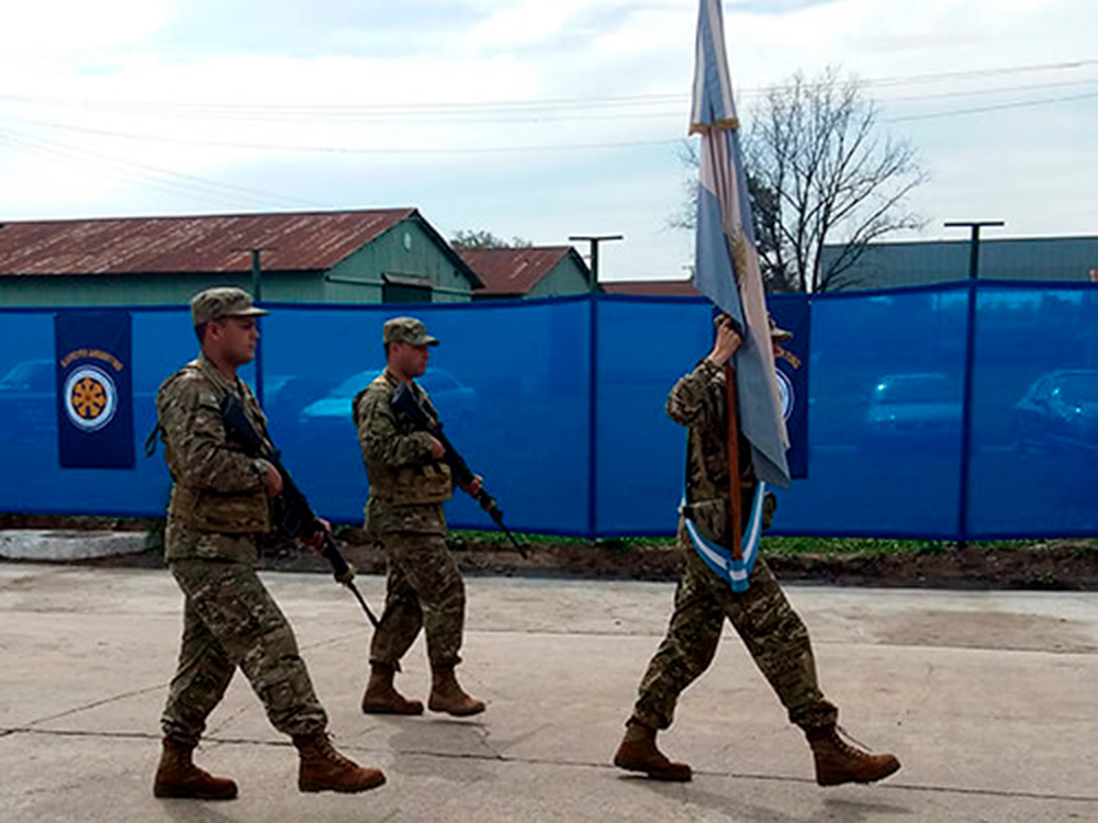 Cerco con Media Sombra en el Ejército Argentino